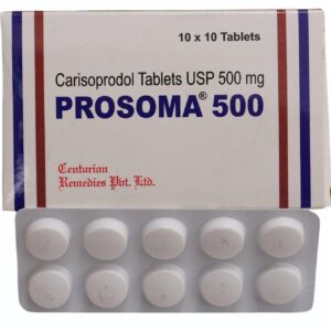 Carisoprodol USP Prosoma 500mg